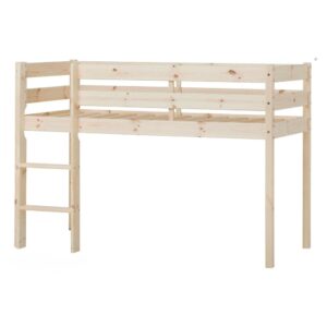 ECO Comfort halvhøj seng 70x160 cm. - natur FSCÂ®