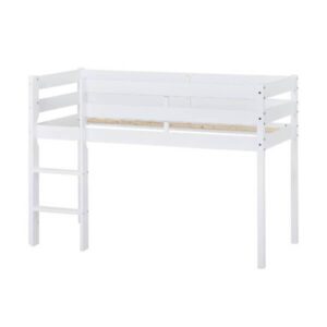 Hoppekids ECO Comfort halvhøj seng 70x160 cm