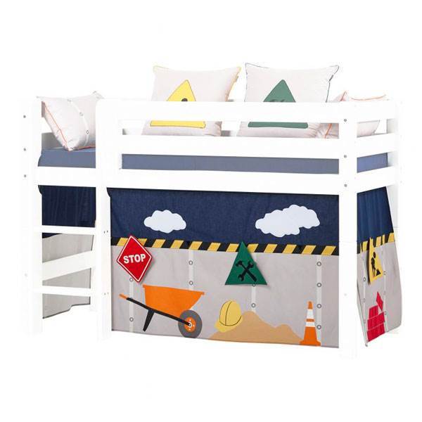 Hoppekids Forhæng til halvhøj- og etageseng - 70x160